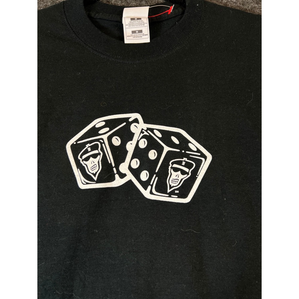 Vintage Bone Daddy T Shirt Medium Black Skull Nightmare Before Christmas Skate